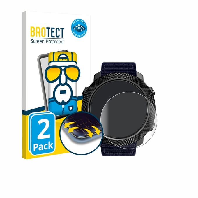 BROTECT - Screenprotector voor North Edge Apache 3 - Folie Beschermfolie transparant volledig dekking - 2 Stuks