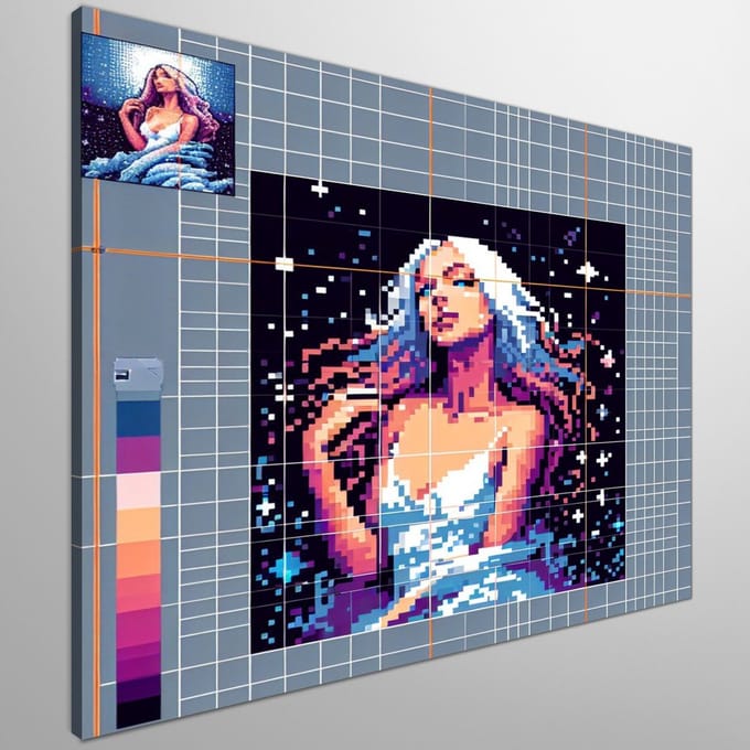 Kunstprint | Wanddecoratie | Canvas | 40 × 40 cm