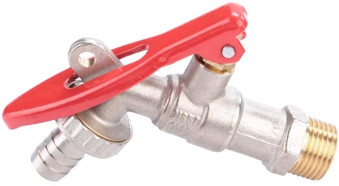 Dailygoody - Lockable Kraan - 1/2 Inch Messing Tuinkraan met Waterbesparing