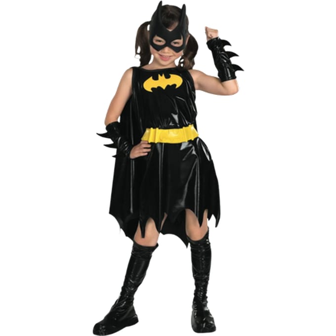 Batman Batgirl Deluxe Medium 5-6j Feestkleding