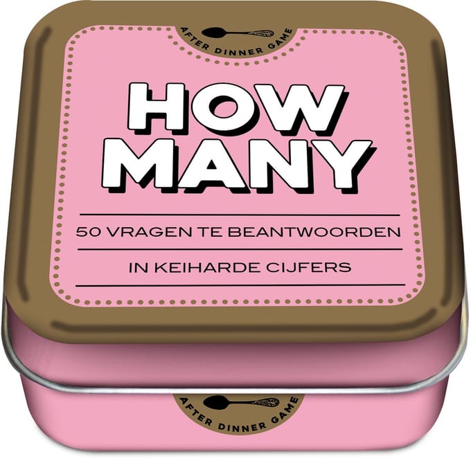 After Dinner Games - How Many - ImageBooks Factory