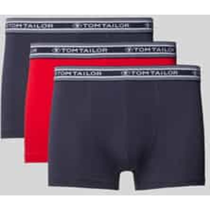 regular fit trunks in set van 5 van zachte katoen met elastisch label in band