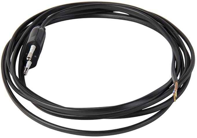 QAZQA - Aansluitkabel - L 3000 mm - Zwart -