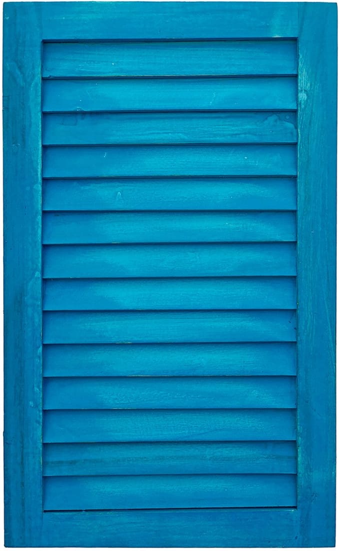Lavandoux - Louvre Shutter Paneel - Blauw - 48 x 29 cm