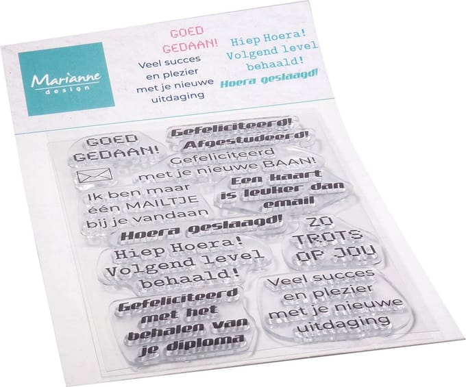 Marianne Design Clear Stamps Volgend Level