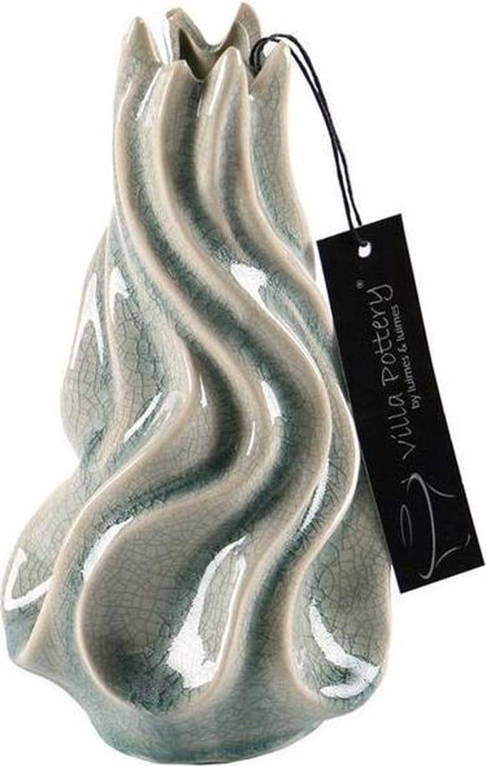 Grijze Vaas Tortile 10x18