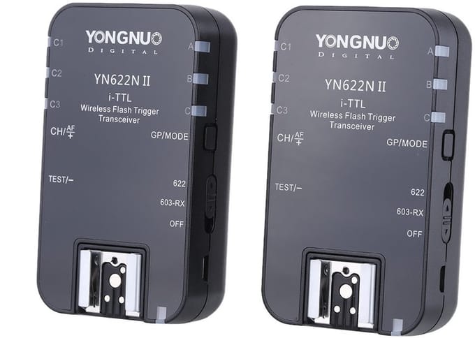 YONGNUO YN622N II 2.4G Wireless i-TTL Flits Trigger voor Nikon Camera's