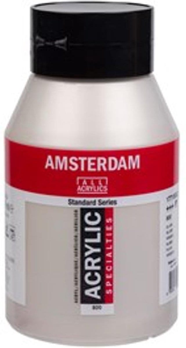 Acrylverf - Zilver - Amsterdam - 1000ml