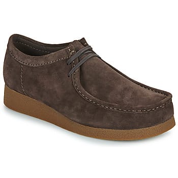CLARKS WallabeeEVO Heren Veterschoenen - Suede - Bruin