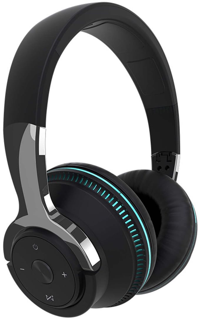 KINSI Bluetooth hoofdtelefoon - Draadloos - Opvouwbaar - 24 uur Speelduur - Compatibel met iOS/Android/Windows/MAC OS