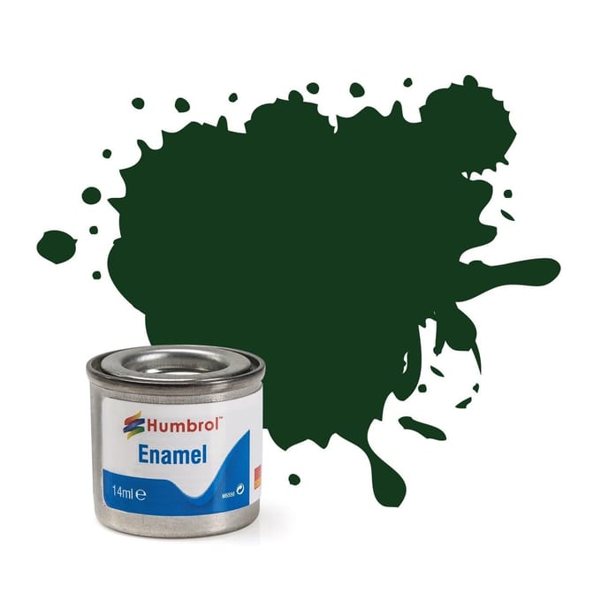 Humbrol Emailleverf Glans - 14 ml - No. 3 Brunswick Green