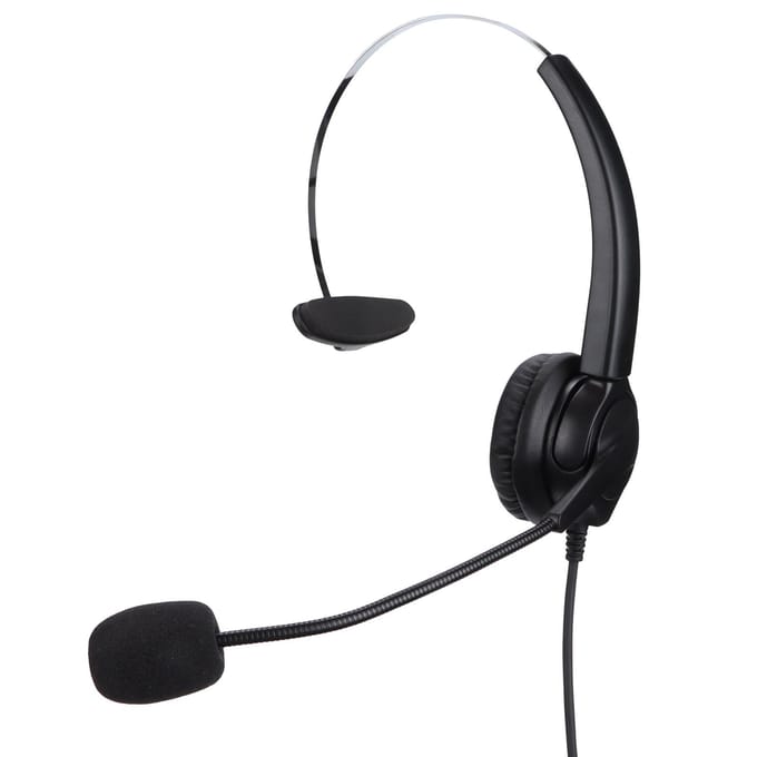 Telefoon Headset OmniDirectioneel Zakelijk Kantoor Telefoon Callcenter Bedrade Headset Type 1