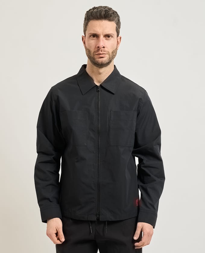 Heren Hugo Evalom Oxford Shirt in Zwart