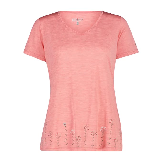 T-shirt met een wijde hals voor dames CMP
