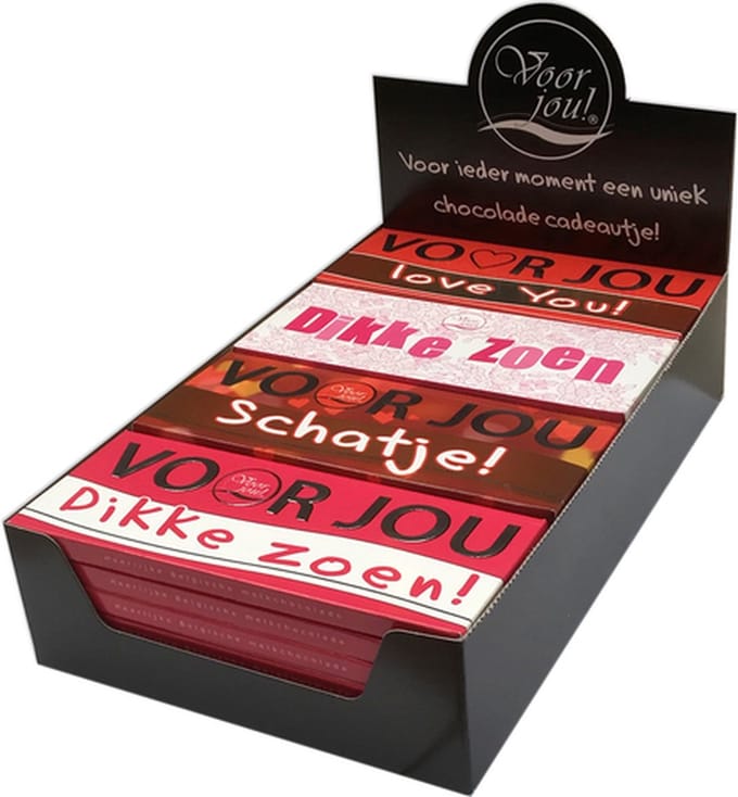 Voor Jou | Wensreep Display | 4 x 6 stuks