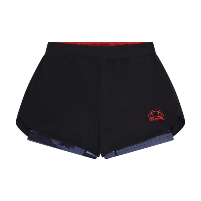 Ellesse Dames Tourno Fietsshorts (Zwart)