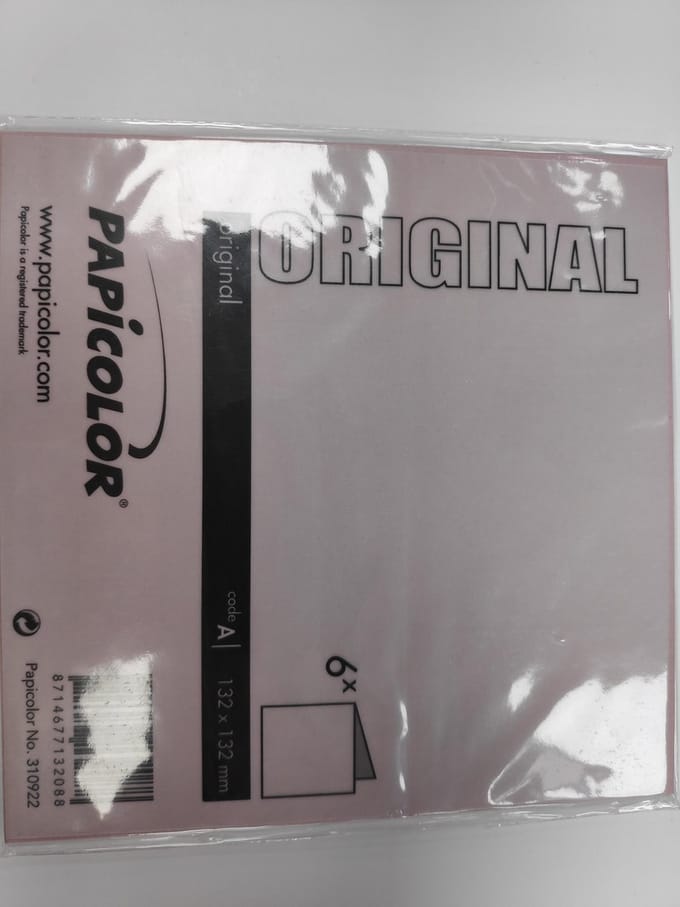 Papicolor Original Dubbele Kaart 132 x 132 mm Heide