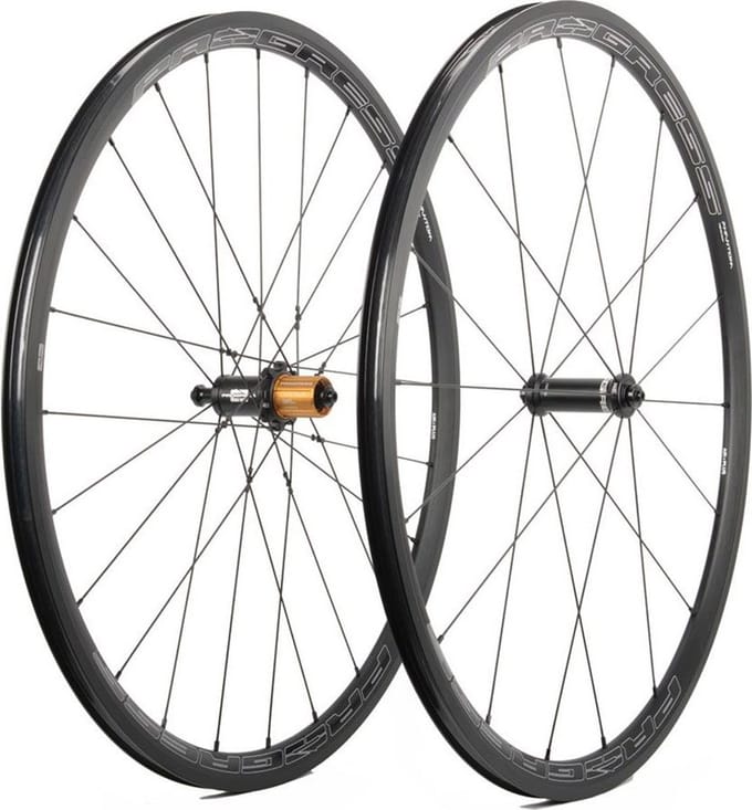 Progress Phantom Tubeless Racefiets Wielset Zwart 9 x 100 / 9 x 130 mm / Sram XDR