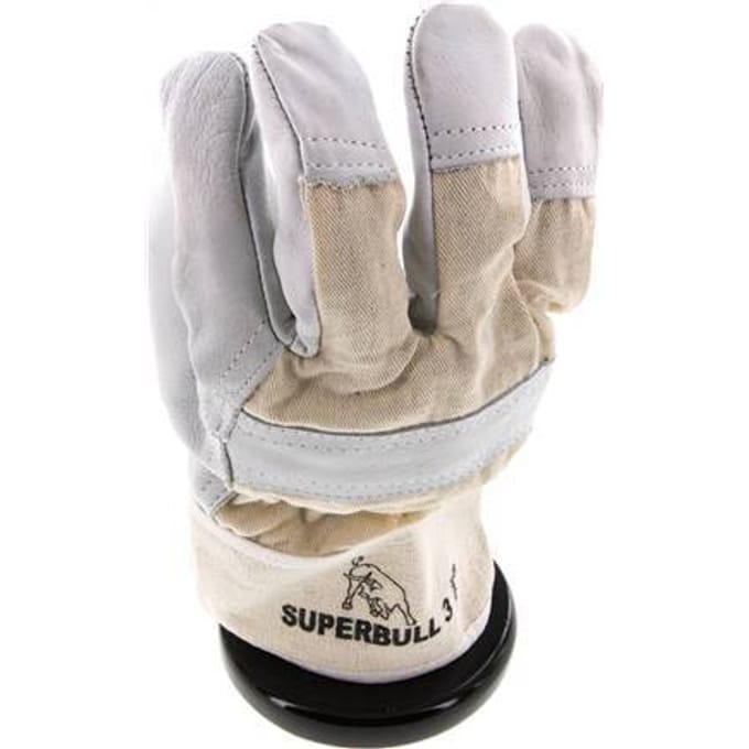 Beschermende Handschoenen Heavy Duty Leather Liquid Repelant Maat 11 [12 stuks]
