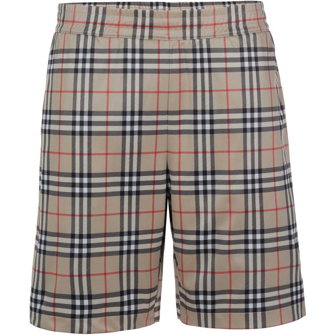 Burberry DEBSON korte broek beige