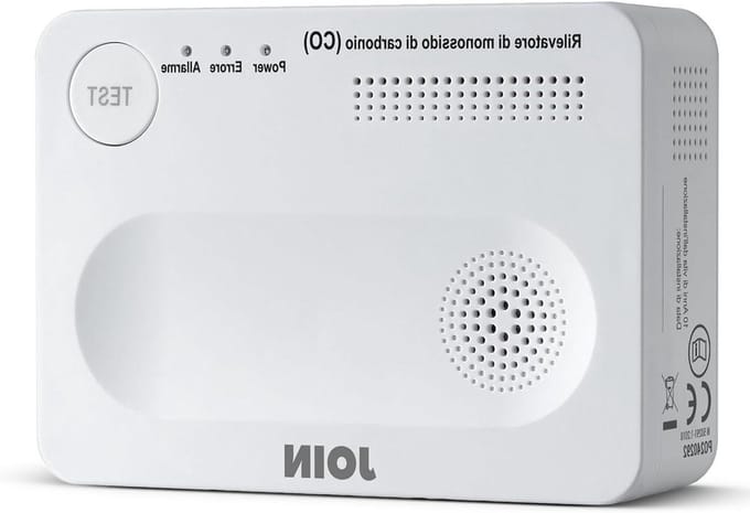 Koolmonoxidemelder - CO Melder - Veilig Wonen - Lange Sensorlevensduur - 12 Kilogram - Wit