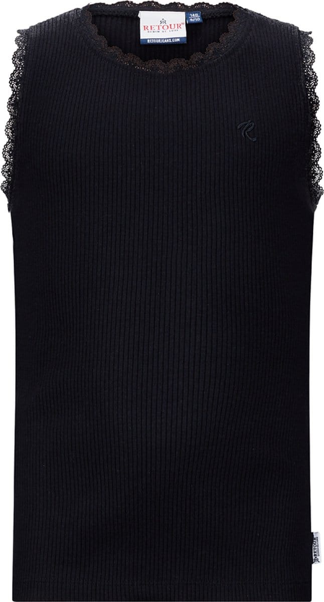Retour jeans Orlene Meisjes Top - black - Maat 5