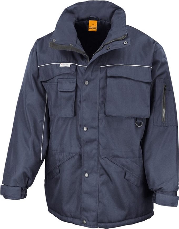 Result Heavy Duty Combo Coat RT72 - Navy/Navy - S