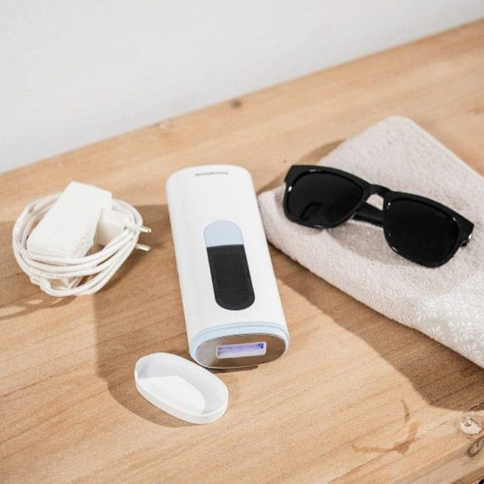 IPL Ontharapper - INNOVAGOODS - Koude Functie - Beschermende Bril - Pijnloze Ontharing