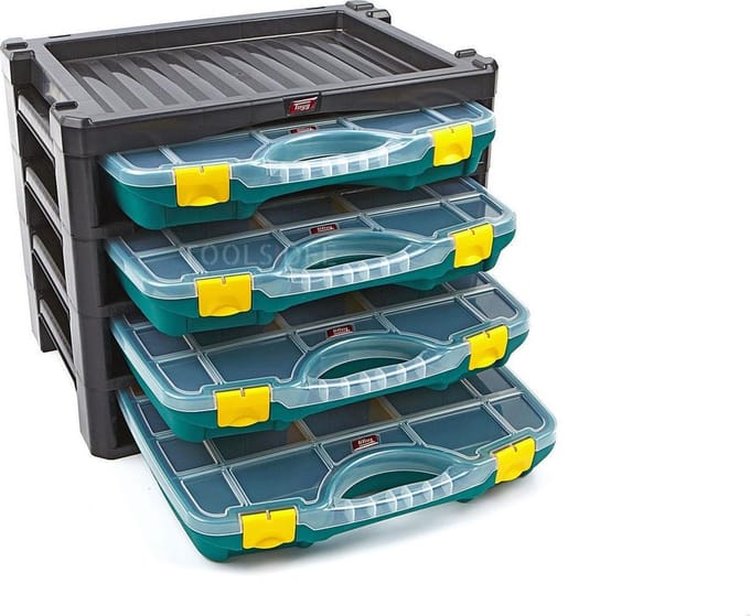 Tayg Assortimentsdoos / Multibox 3 Groen