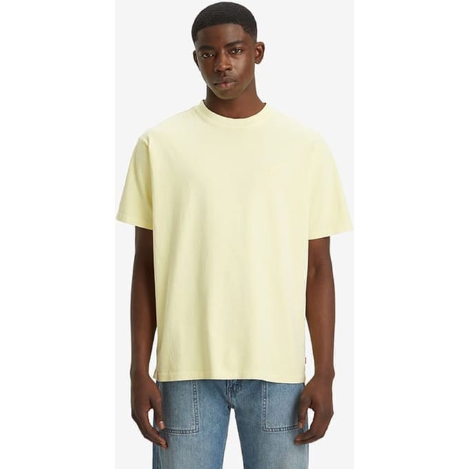 Levi's Red Basic T-shirt Beige Maat: S | Basic T-Shirts Outlet | Heren | Beige