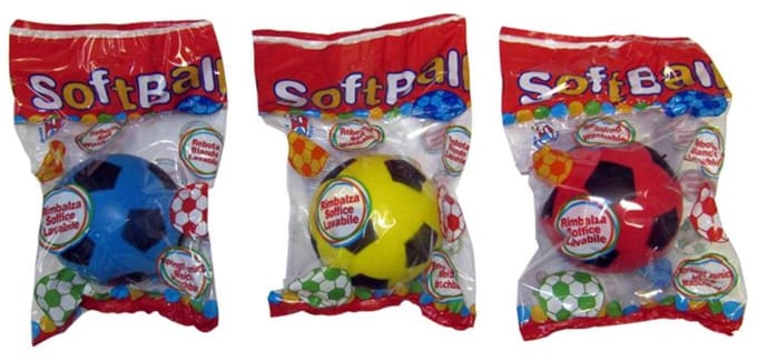 Mini Soft foam voetbal Ø 12 cm Androni