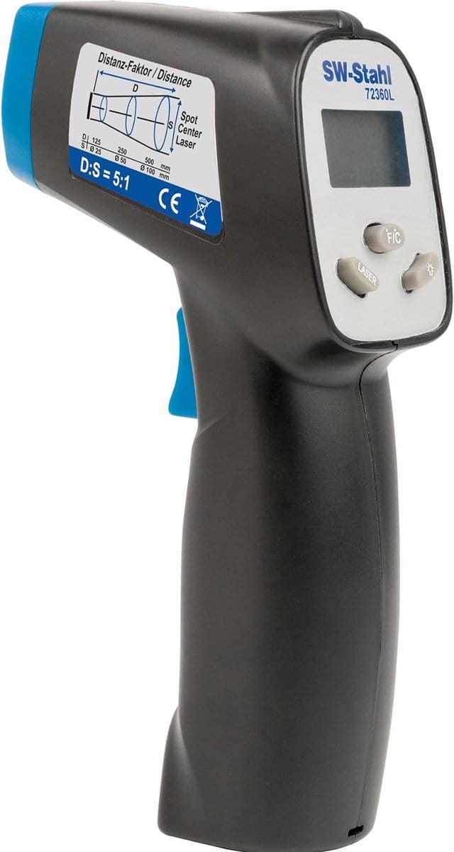 SW-Stahl digitale infraroodthermometer, 72360L