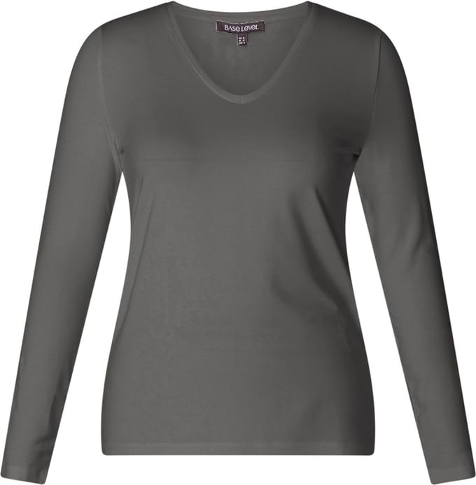 BASE LEVEL Yare Jersey Shirt - Dark Grey - maat 40