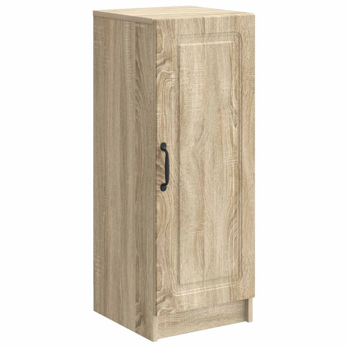 vidaXL - Dressoir - Sonoma - Eiken - 33 - x - 34,5 - x - 87 - cm - Bewerkt - hout
