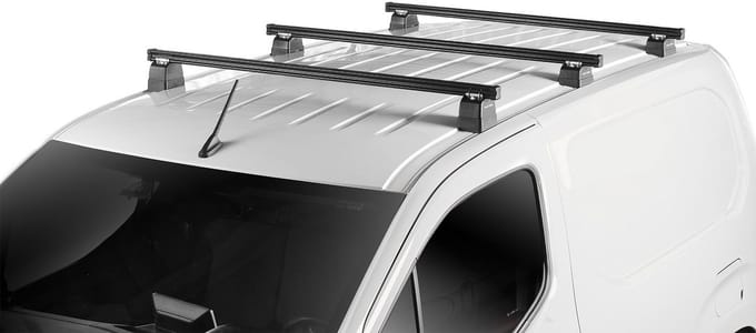 Dakdragers geschikt voor Opel Combo E 2018-heden Green Valley Pro staal - 3 dragers