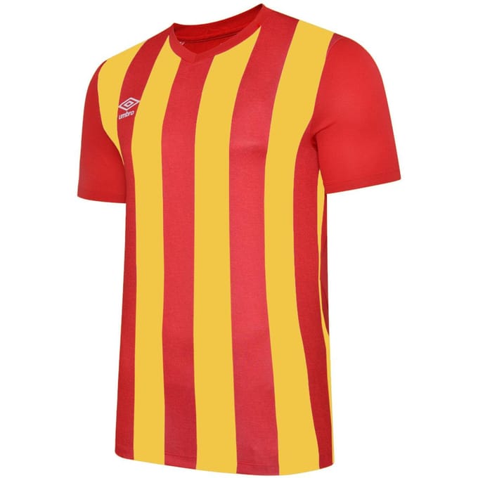 Umbro Heren Ramone Jersey (Vermiljoen/geel)