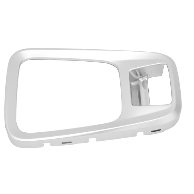 Sierlijst rond versnellingspook 7591L9 Zilveren schakelpaneelafdekking Vervanging voor Peugeot 3008 white