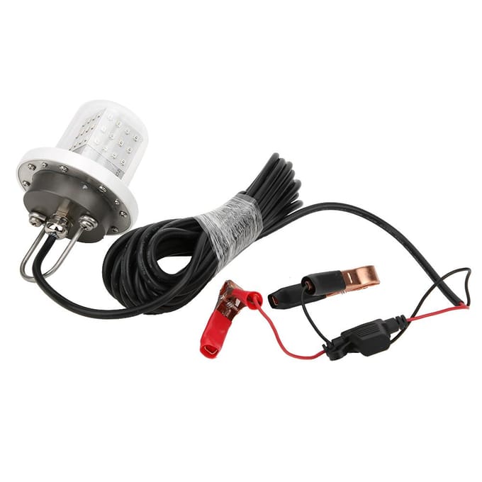 30W LED Onderwater Vislicht 18000lm Groen Onderdompelbare Vislokkende Accessoires black
