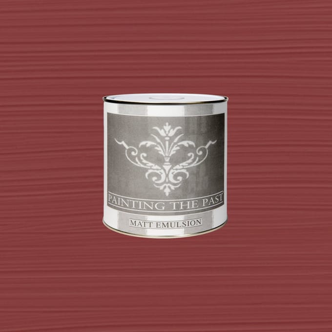 Painting the Past - Matt Emulsion - Krijtverf - Dining Room Red (95) - 2.5 L