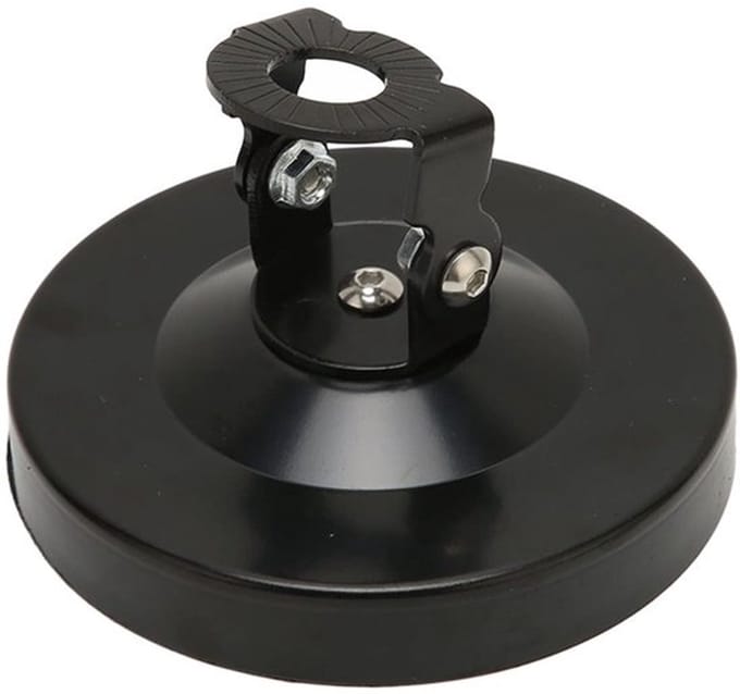 Allecto - Magnetische Autoantennebevestiging - 180° Hoek - Geschikt