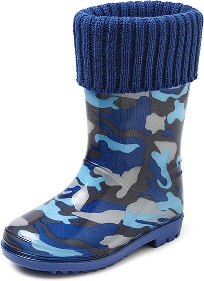 Gevavi Boots - Finn gevoerde kinderlaars blauw - maat 30