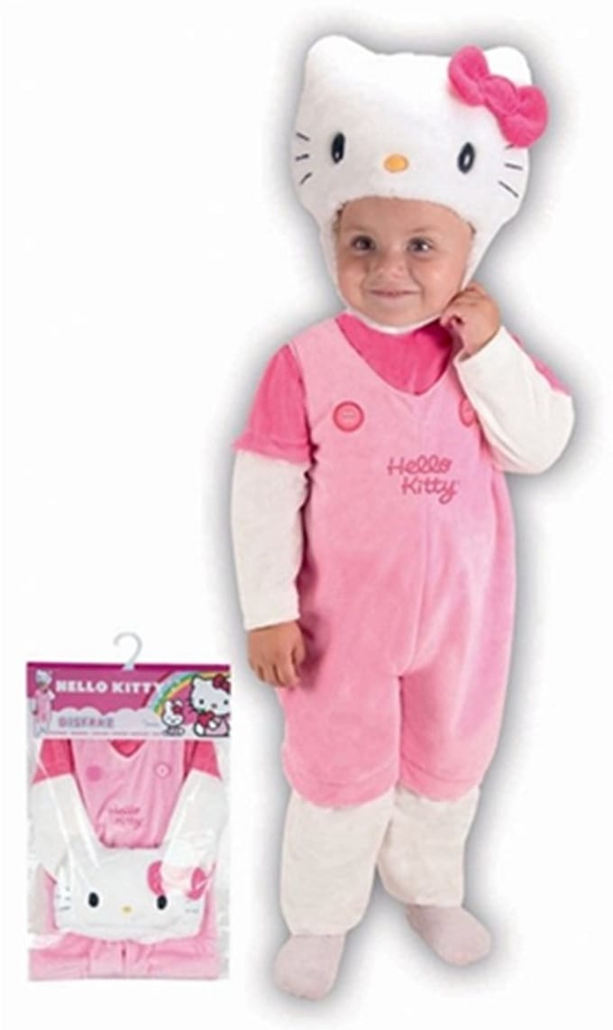 Hello Kitty Pluche kostuum 1-3 jaar - Pyjama - Carnaval - Zacht materiaal