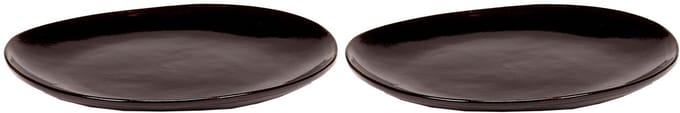 Serax La Mère By Marie Michielssen Ontbijtbord Ø20 Set Van 2 Dark Brown