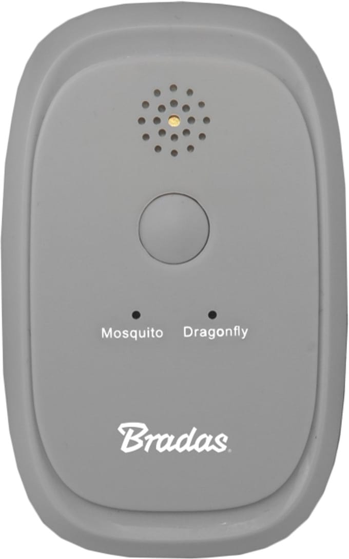 Bradas Anti-muggen ultrasoon apparaat, draagbaar, met riemclip