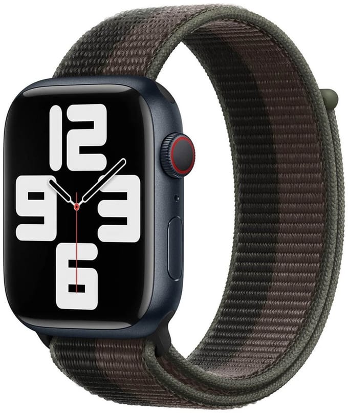 Apple Watch Sport Loop - 45mm - Tornado/Gray - Extra Large - voor Apple Watch SE/5/6/7