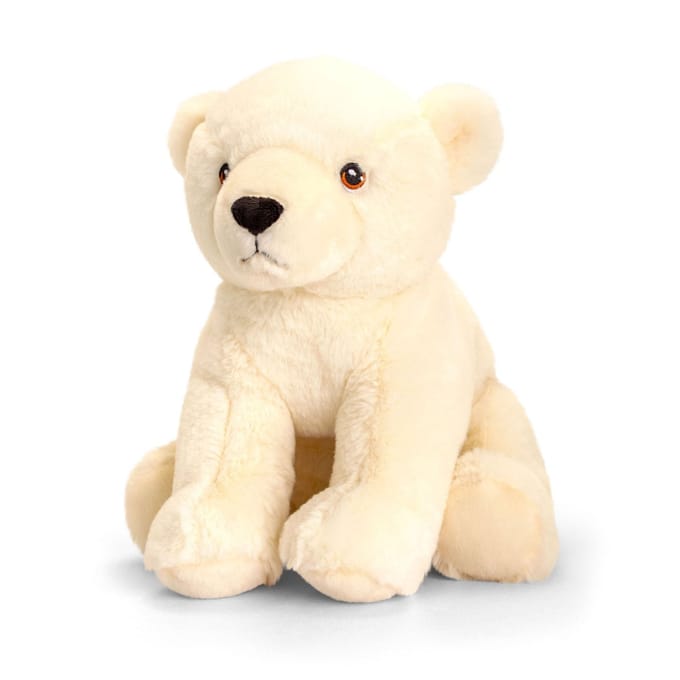 Keel Toys Ijsbeer - 25 cm - Dieren knuffelbeesten