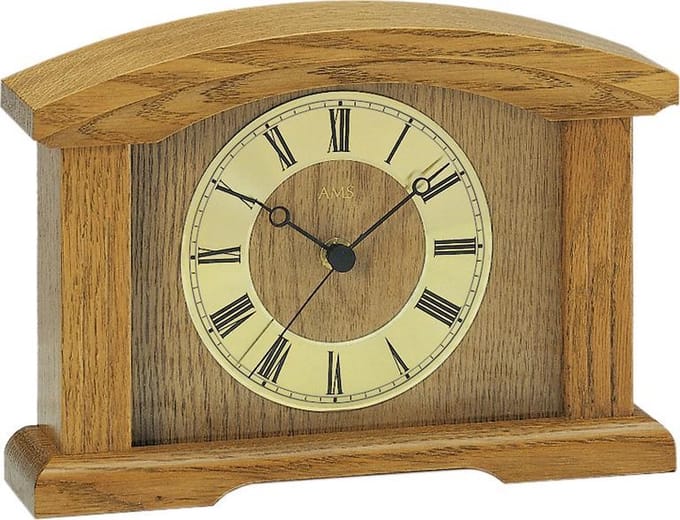 AMS - 5138 - Tafelklok - Hout