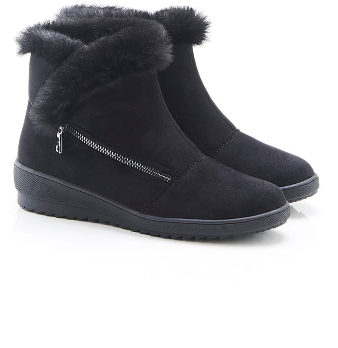 Damart - Thermolactyl laarzen met rits aan de zijkant - Dames - Blauw - 36