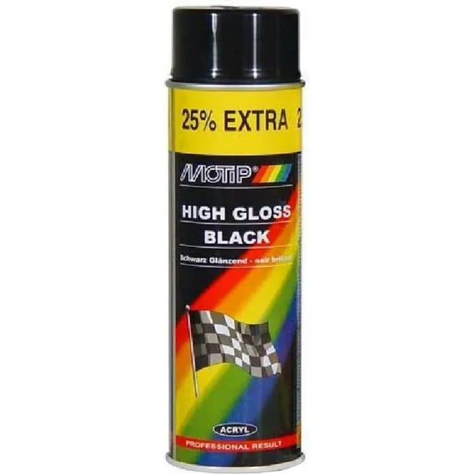 Motip High Gloss - 0.5L - Black *