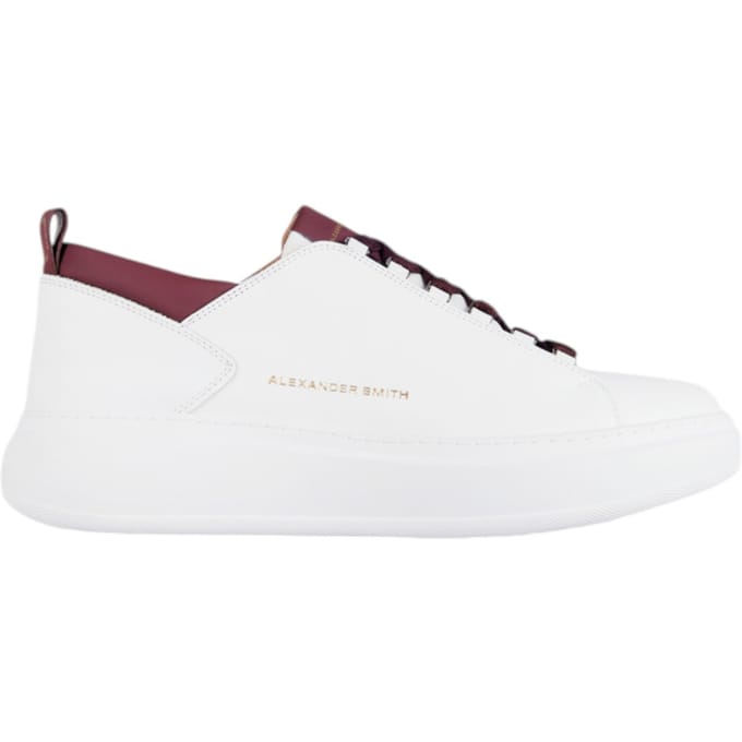 asbcwym-2264-wdx Alexander Smith Wit leder voor heren